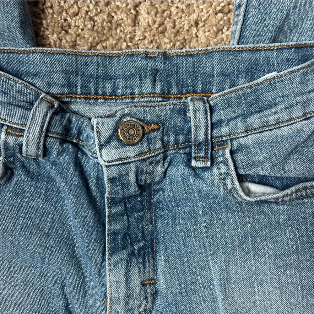 Youth Boys Wrangler Medium Wash Denim Boot Cut Adjustable Jeans Size 12R |C33